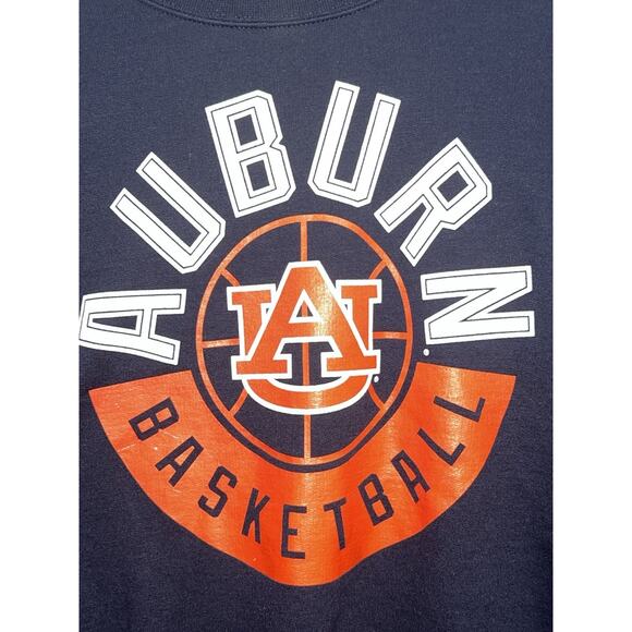 Auburn Univ. Champion Pullover Sweatshirt Dark Blue Men’s Basketball Size XL - Picture 2 of 6